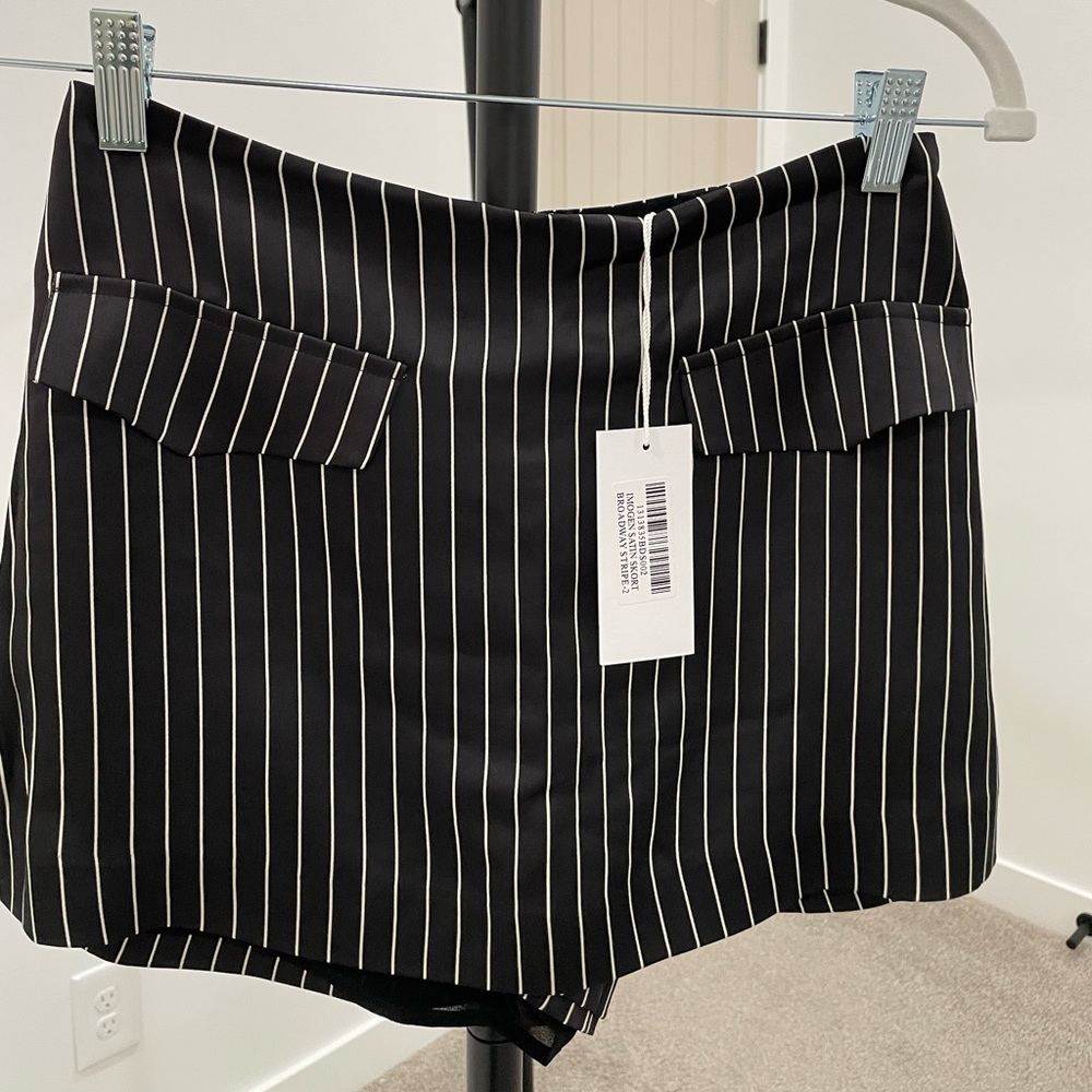 Reformation Imogen Satin Skort